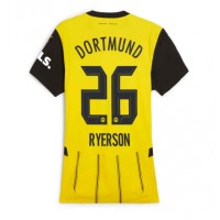 Borussia Dortmund Julian Ryerson #26 Fotballklær Hjemmedrakt Dame 2024-25 Kortermet